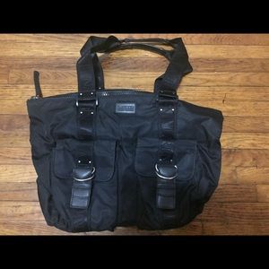Lauren Ralph Lauren Black Nylon Handbag